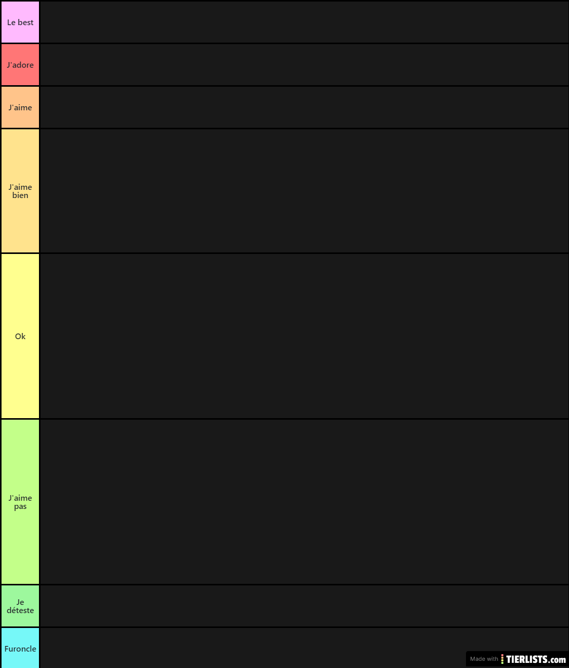 Lol tier list