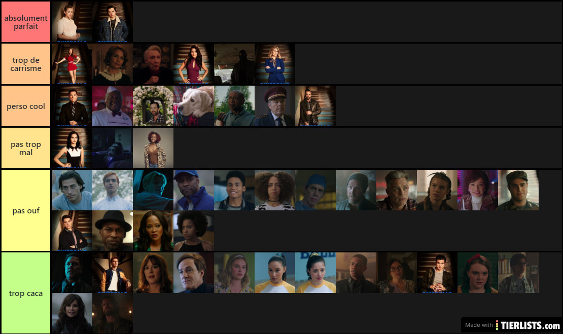 ma tier-list riverdale