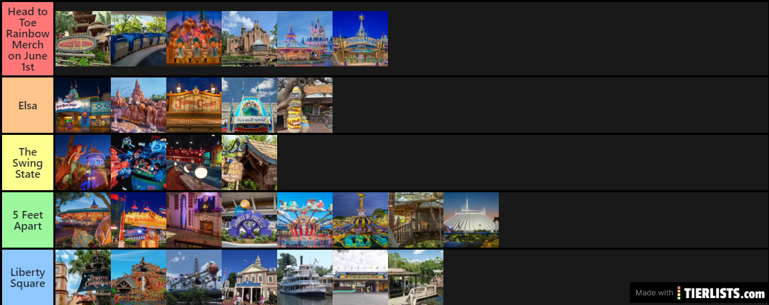 Magic Kingdom Rides that are Gay