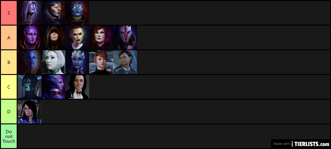 Mass Effect Sexiest Ladies (Will/Nick)