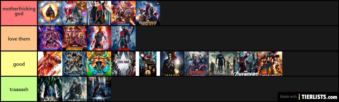 MCU movies