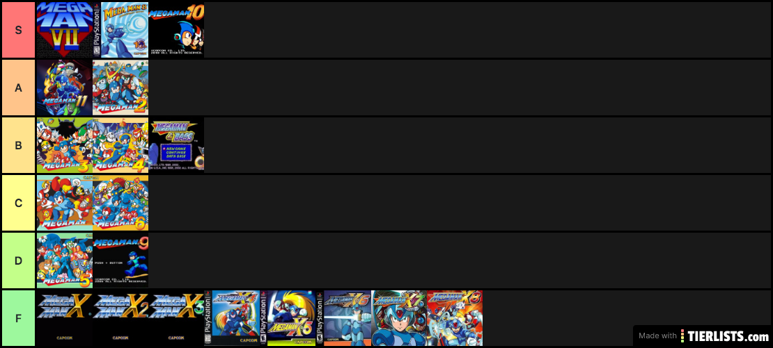 Mega Man Games