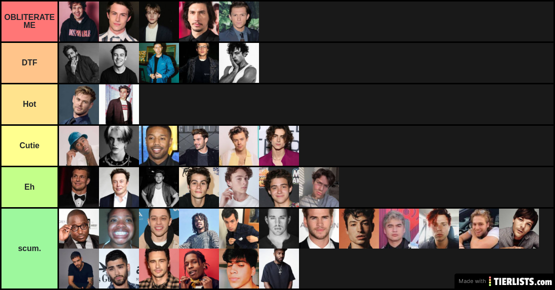 men that can obliterate me