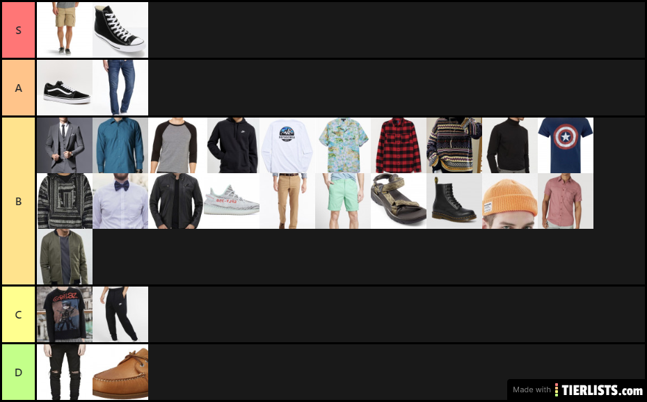 men's clothes