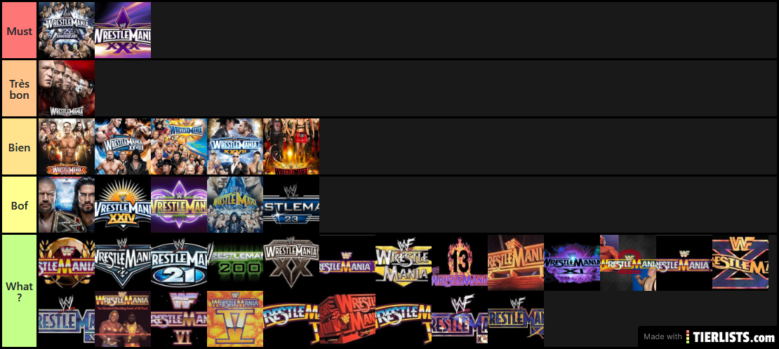 Mes Wrestlemania