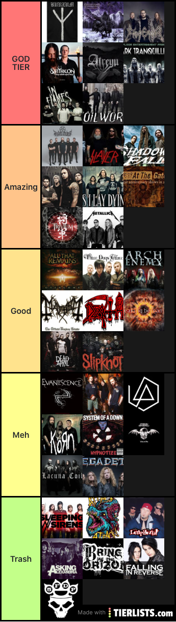 Metal bands