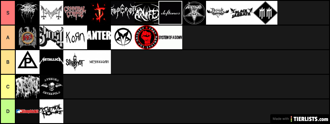 metal bands