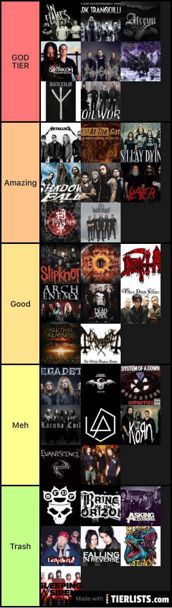 Metal bands