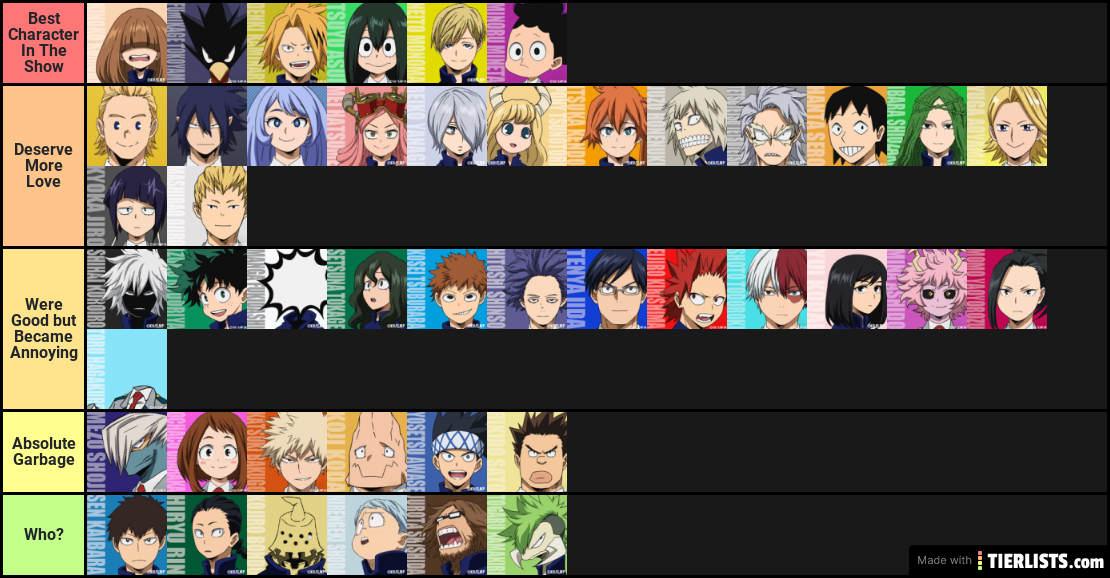 MHA Rate Chart