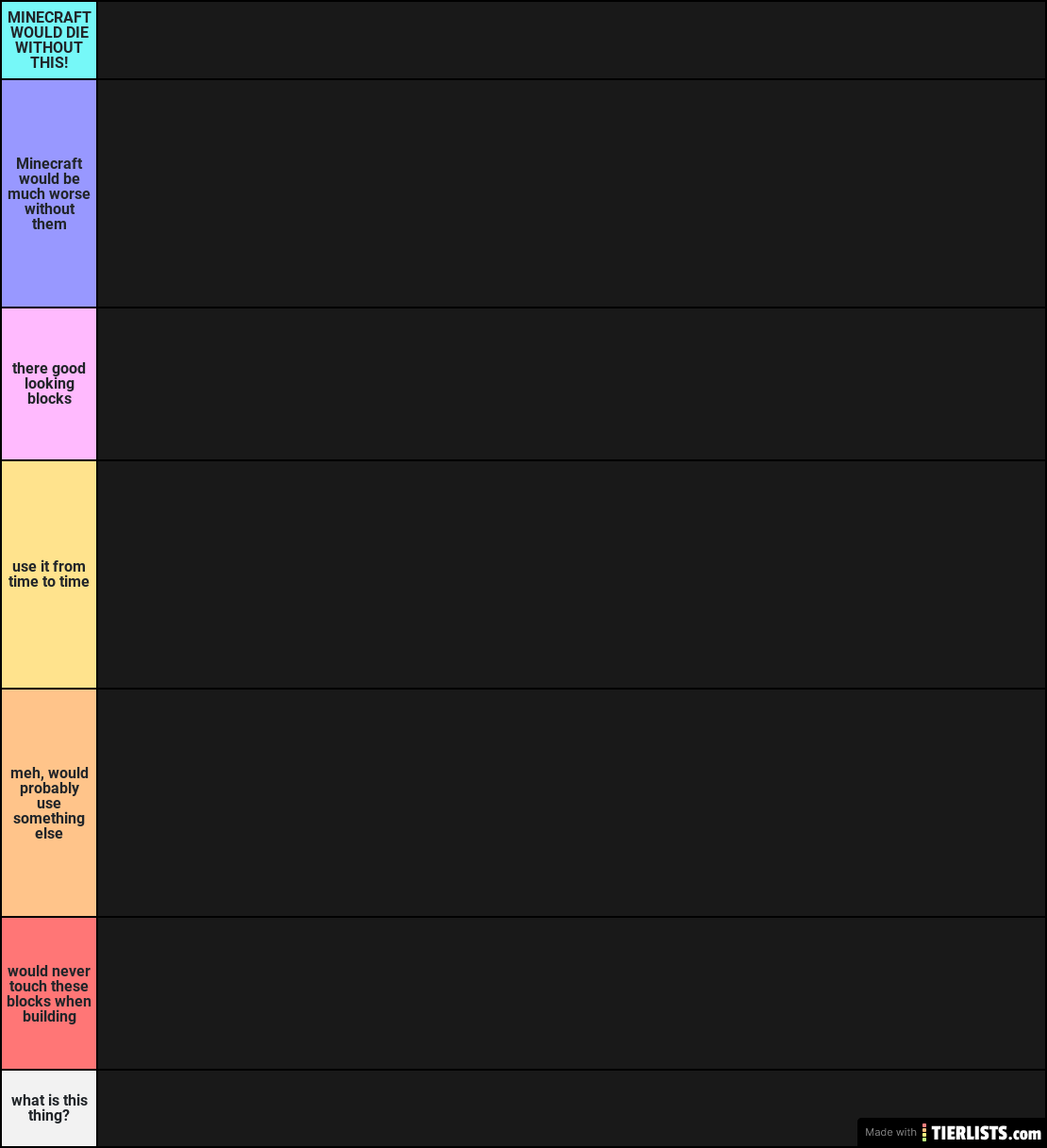 minecraft blocks lol