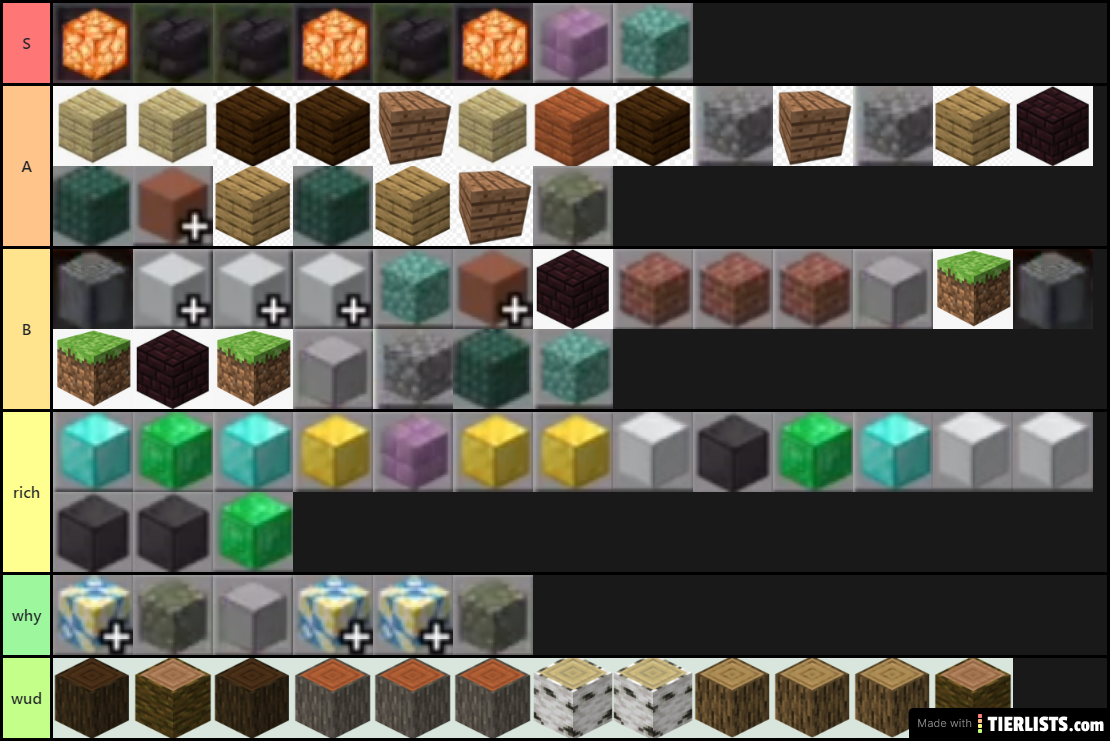 minecraft building blocks but its broken