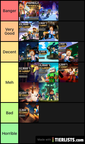 Minecraft Story Mode Episodes