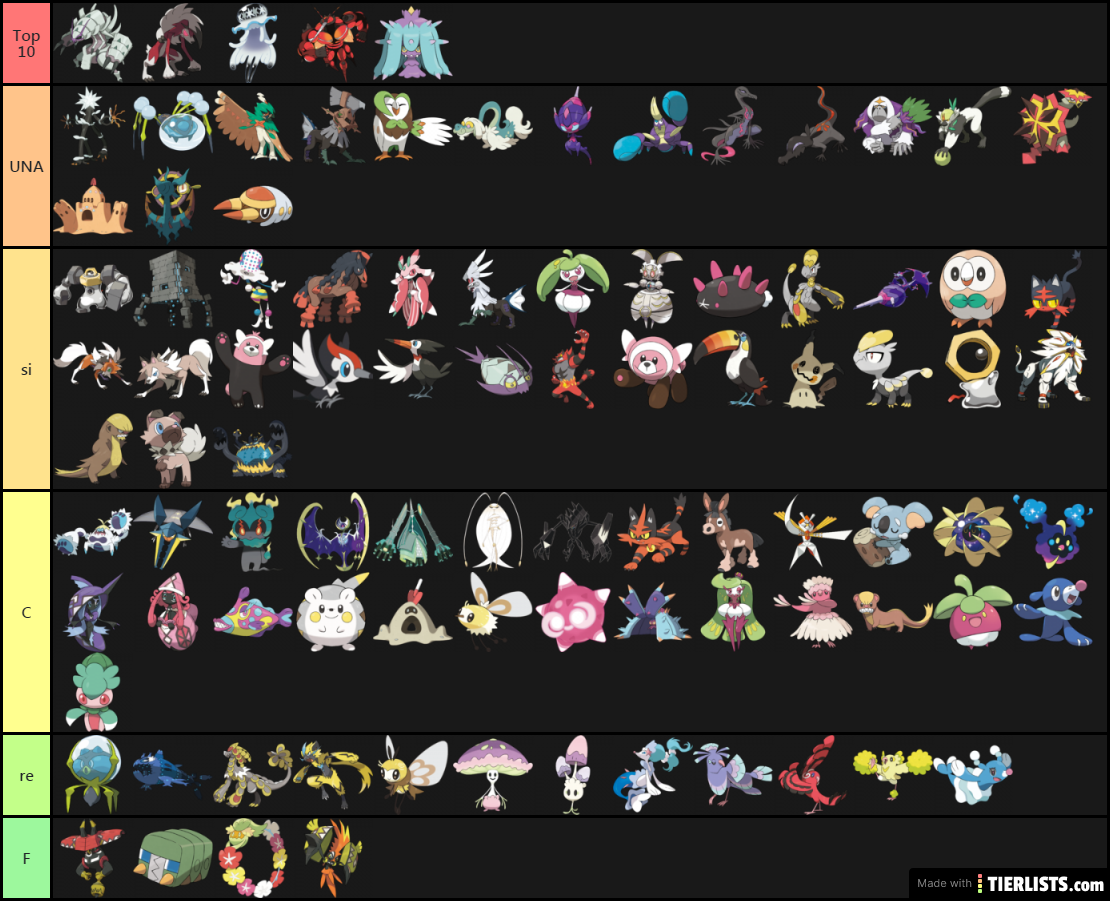 Mis pokemon favoritos de Alola