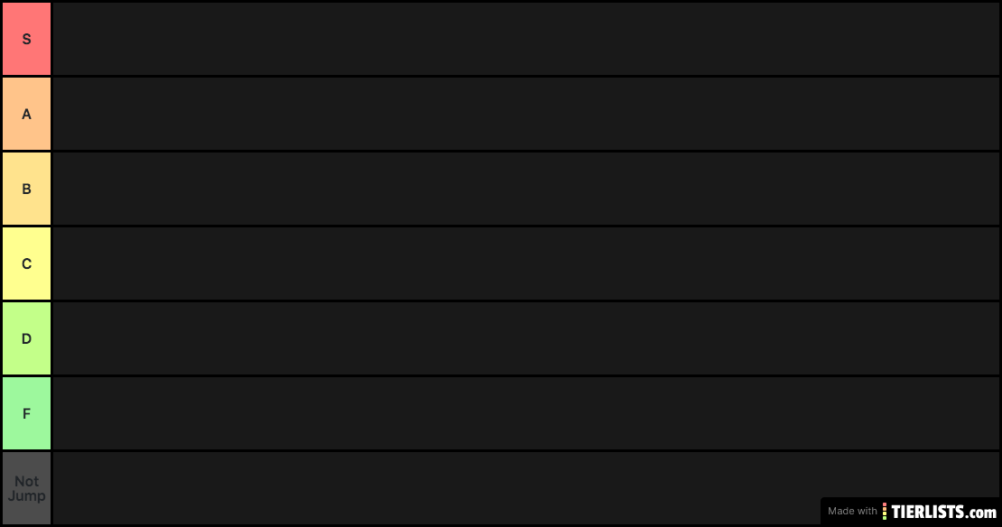 (Mostly) Jump Characters