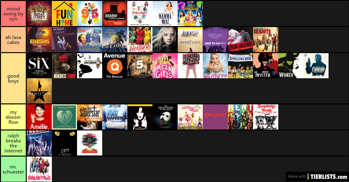 musicals