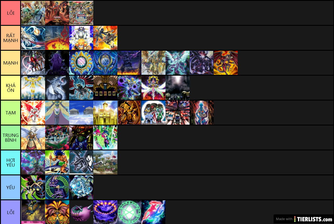 My decks ranking
