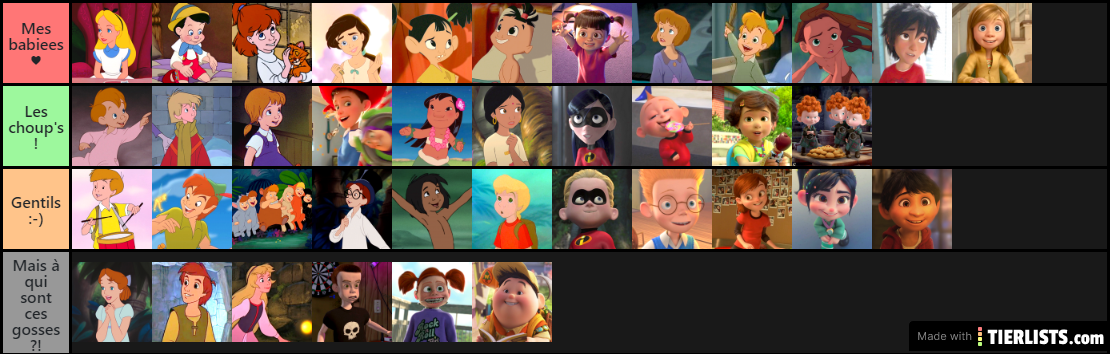 My Disney children ♥