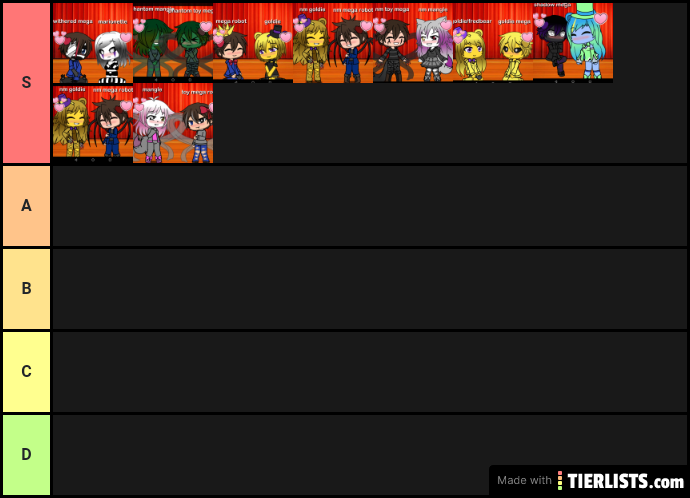 My mega robot ship tier list