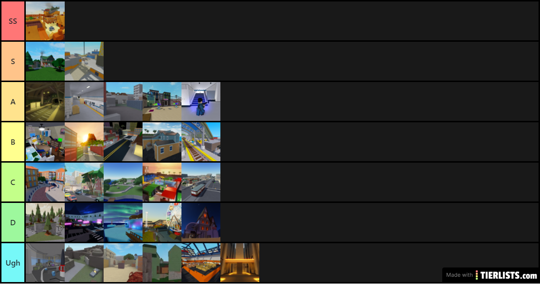 my opininons arsenal roblox mpas