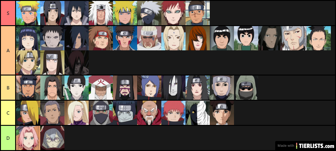 naruto characters