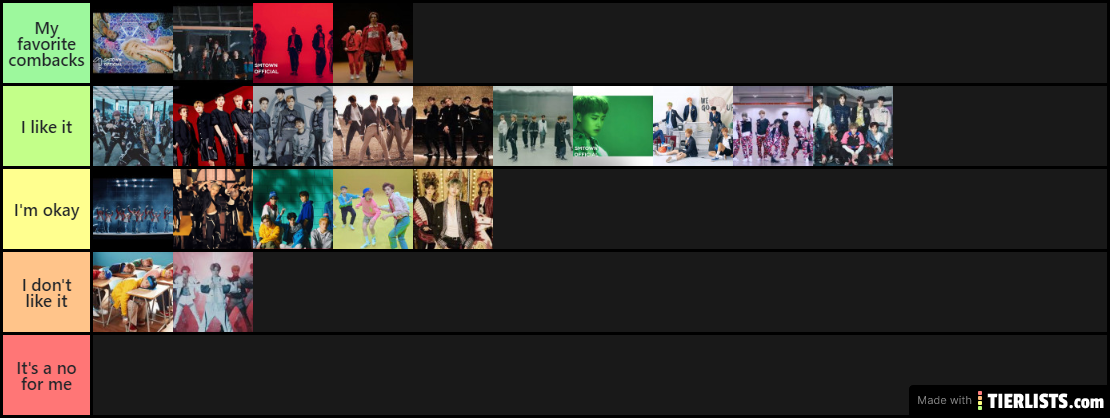NCT comeback ranking 2020
