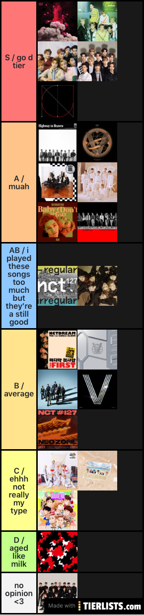 nct title tracks