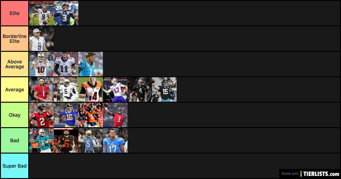 NFL QB Ranking