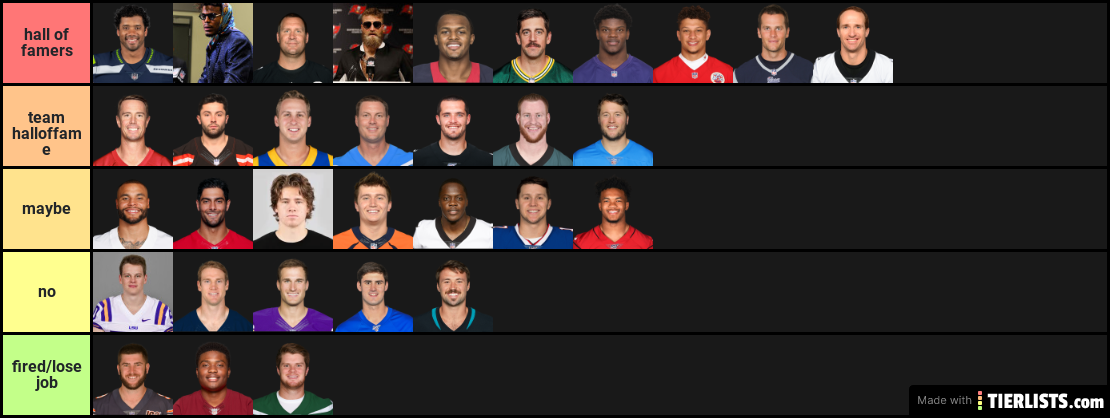 nfl qb rankings