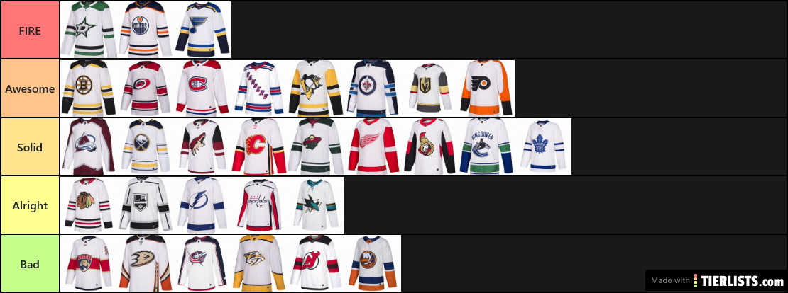 NHL aways