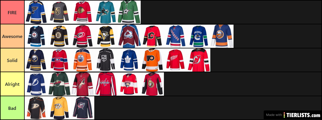 NHL homes