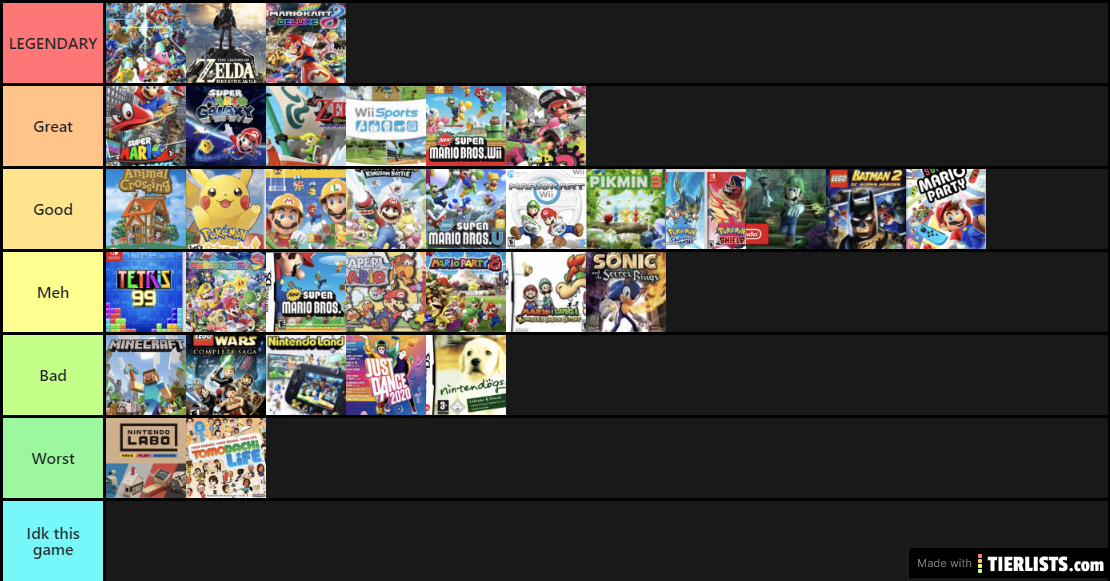 Nintendo Games