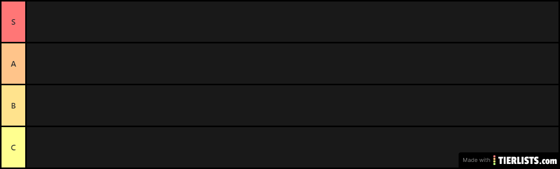 Nostalgia Tier List