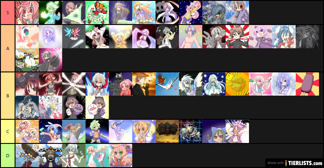 OJ TIER LIST