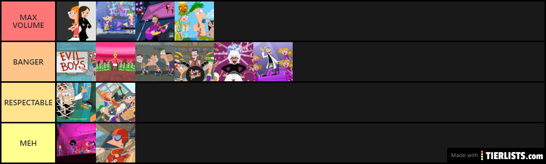 Phineas and Ferb Songs Season 1