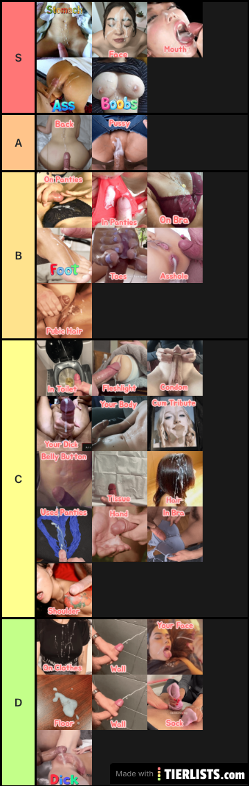 Places to Cum