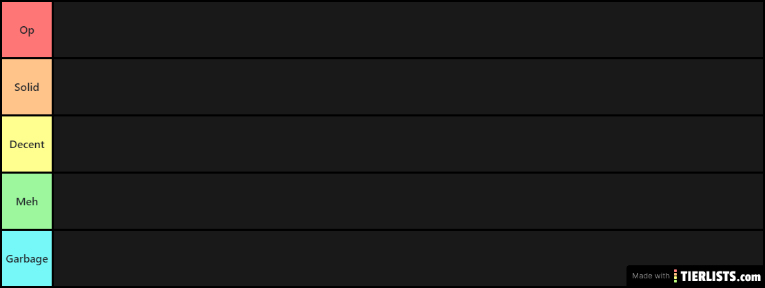 Plants vs Zombie Bfn Tier List