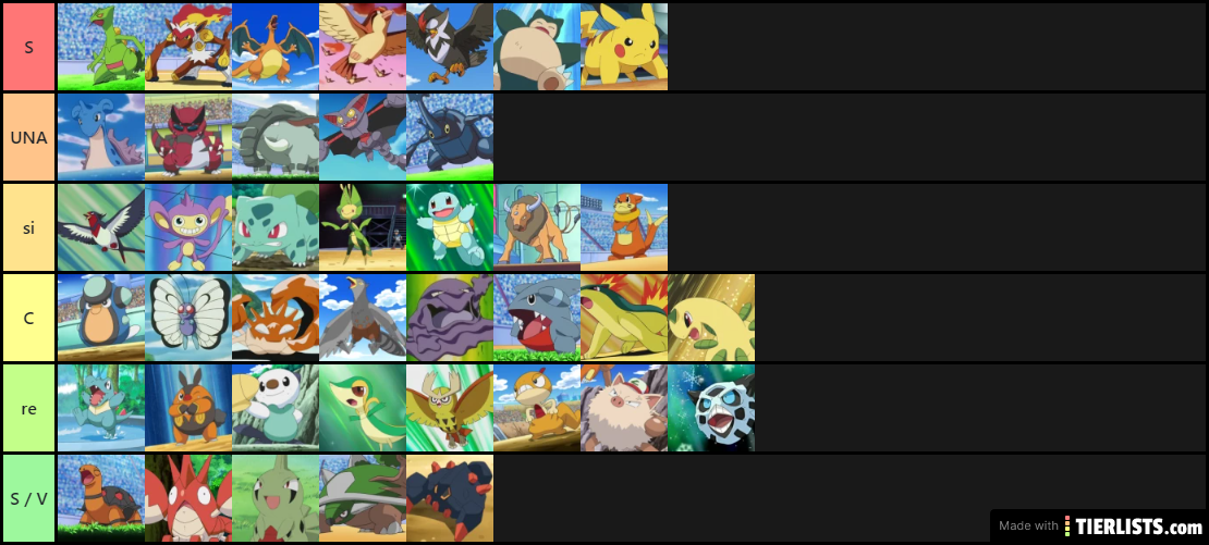 pokemon de ash