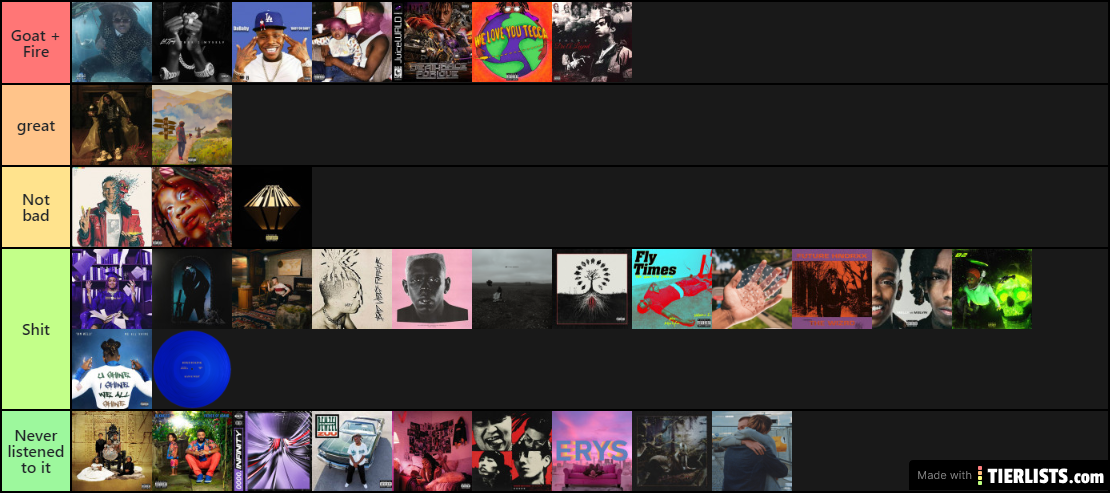 Rap Albums