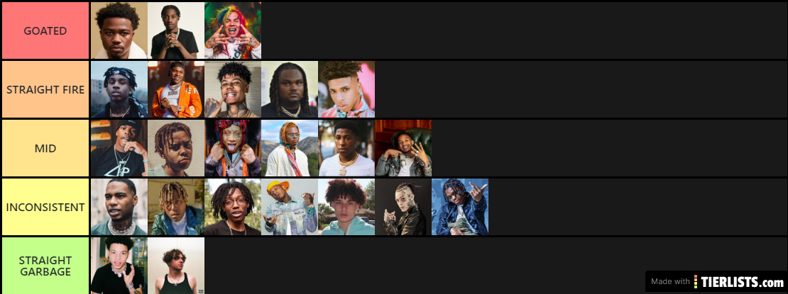 rappers teir list