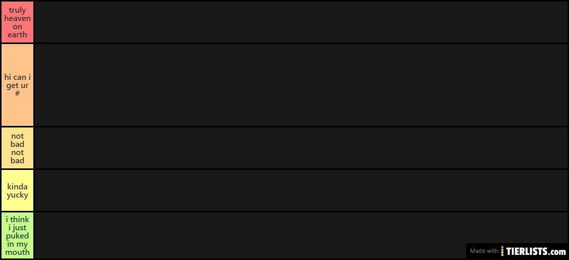 rebecca's ranking of rebecca's boys