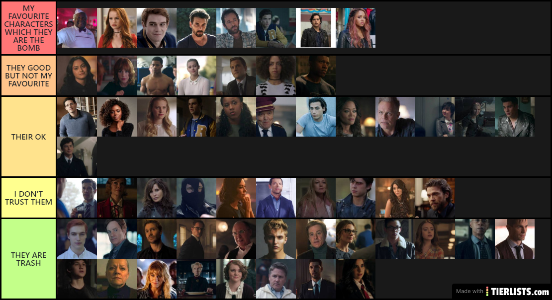 riverdale characters