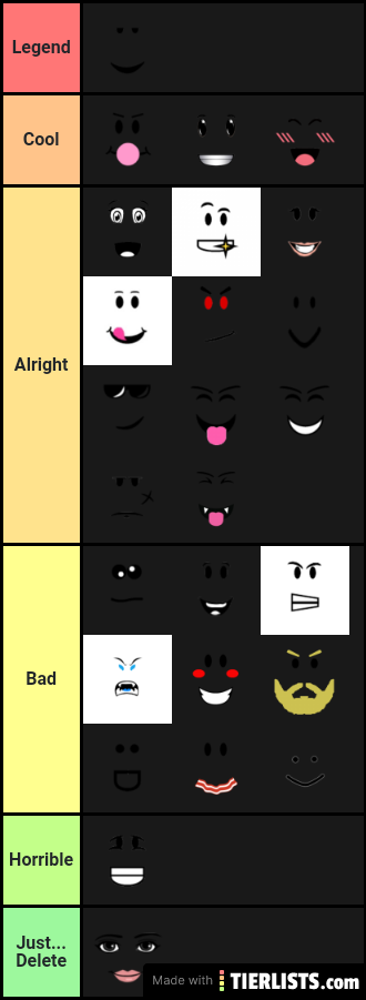 Roblox Faces