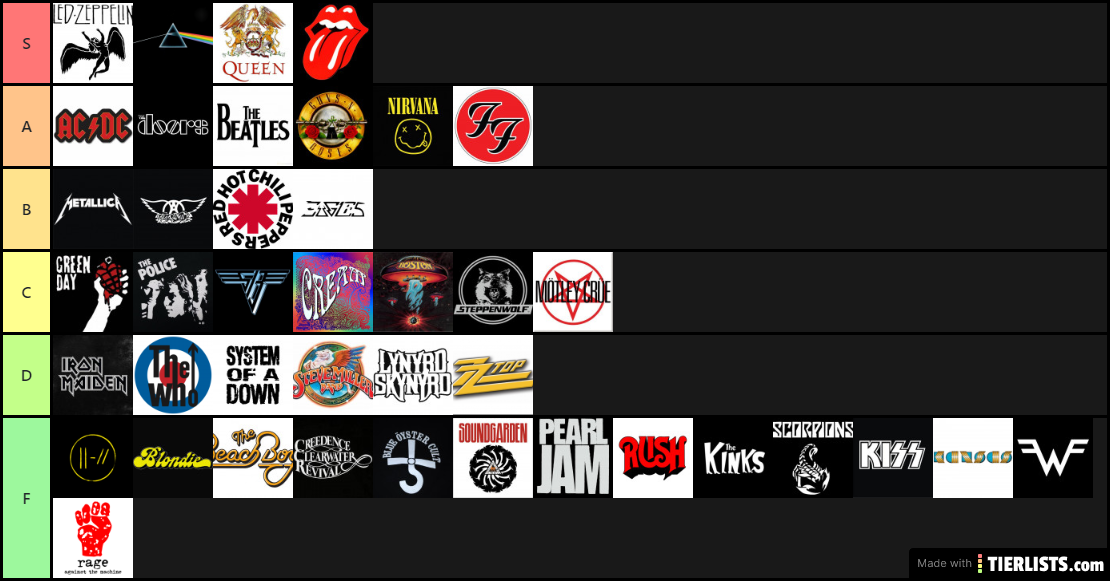 Rock Bands