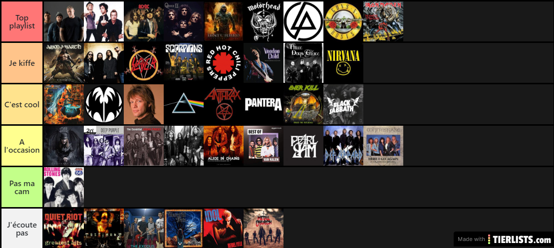 Rock bands