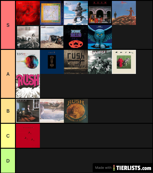 Rush albums