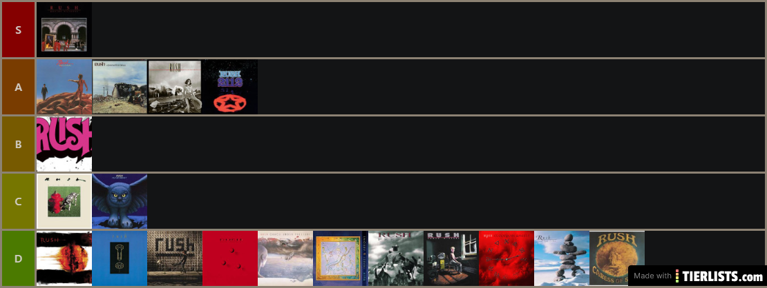 Rush albums