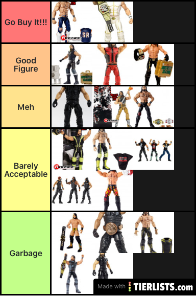 SETH ROLLINS action figures
