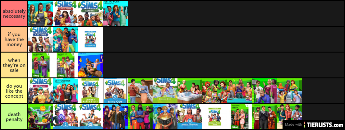 Sims 4 Packs