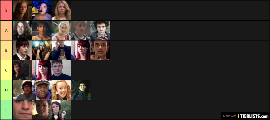skins, all gen