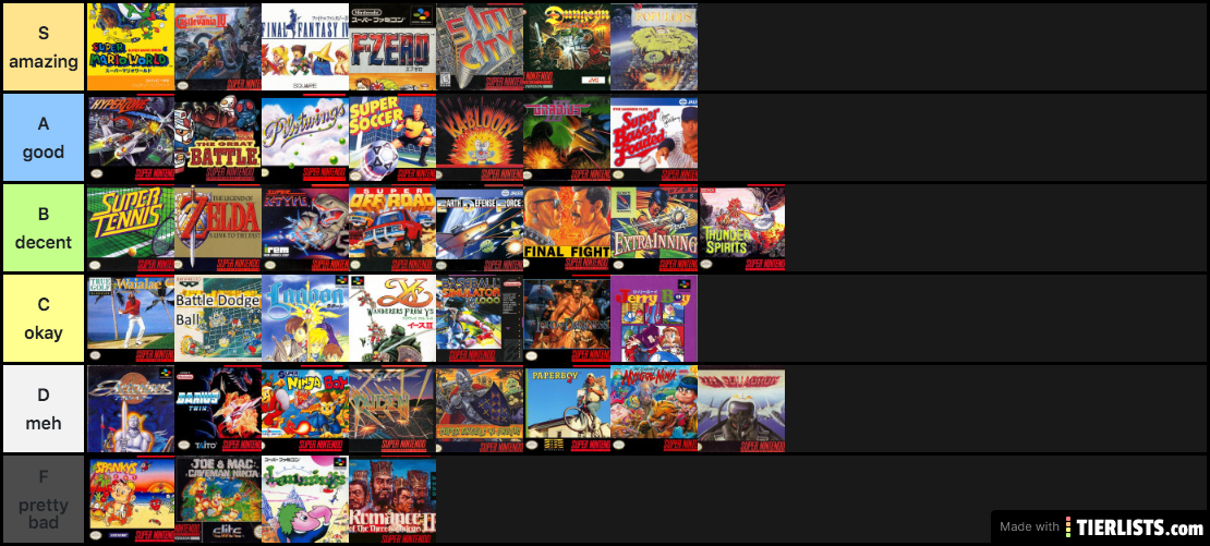 snes games 5909